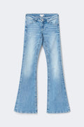 Y too messy flare jeans tall - Blanc cassé