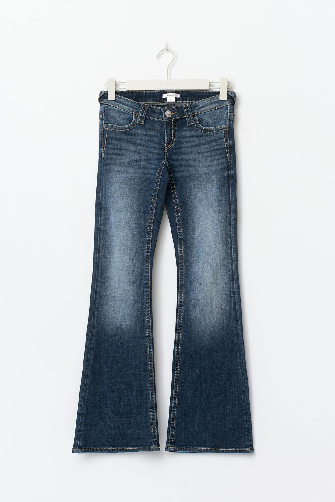 Y too messy flare jeans tall - Bleu foncé