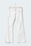 14+ too messy flare jeans - Blanc cassé