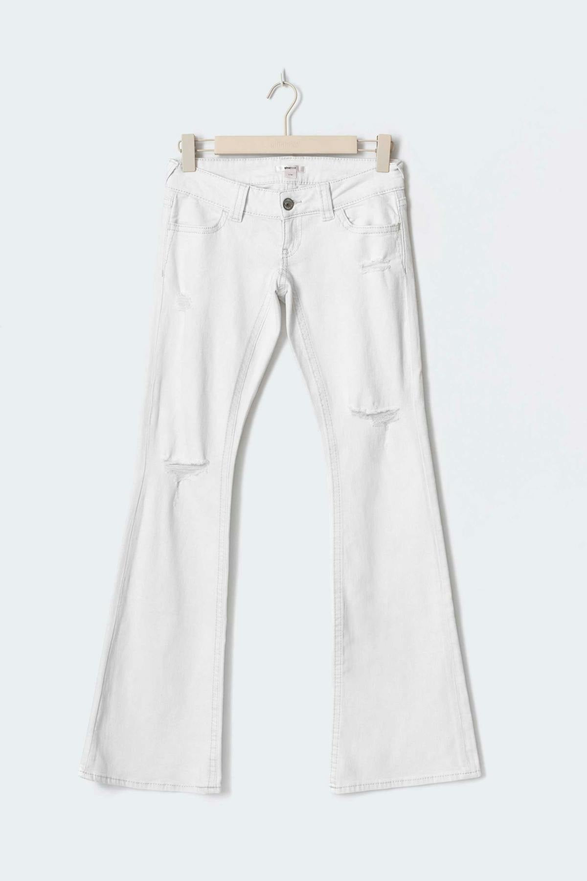 14+ too messy flare jeans tall - Bleu