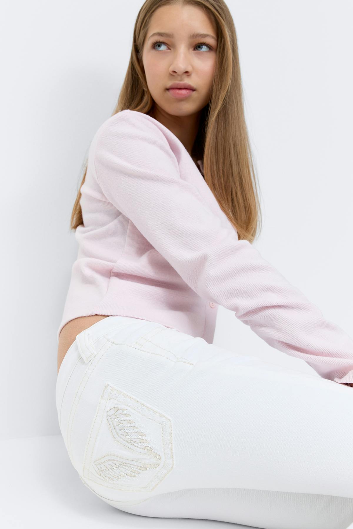 Y too messy flare jeans - Bleu foncé