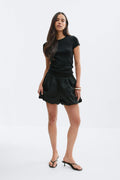 Mini balloon shorts - Noir