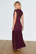Dropped waist maxi dress - Wine tasting