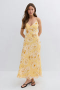 Chiffon dress - Mini flower aop