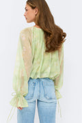 Wavy blouse - Aop