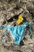 14+ lexi ruched bikini bottom - Jaune