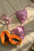 14+ coral triangle bikini top - Yellow solei