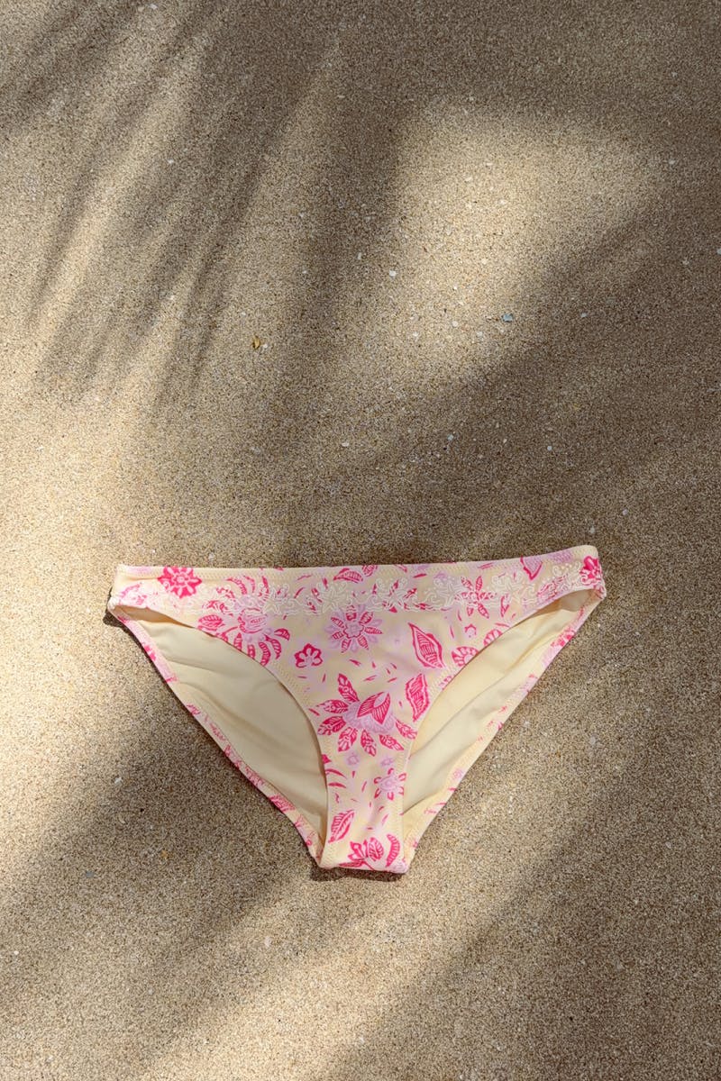 14+ glow coverage bikini bottom - Yellow solei