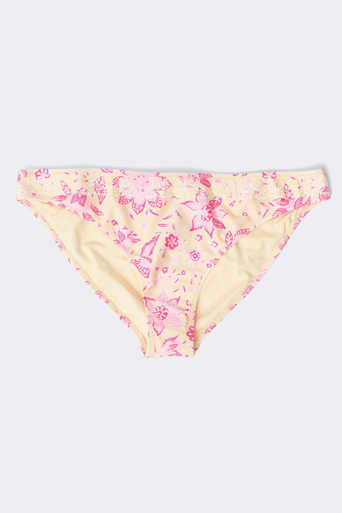 14+ glow coverage bikini bottom - Yellow solei