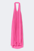Pleated maxi dress - Rose