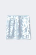 sequin mini skirt - Vert foncé