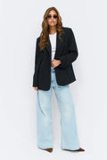 Double breasted blazer - Navy pinstripe