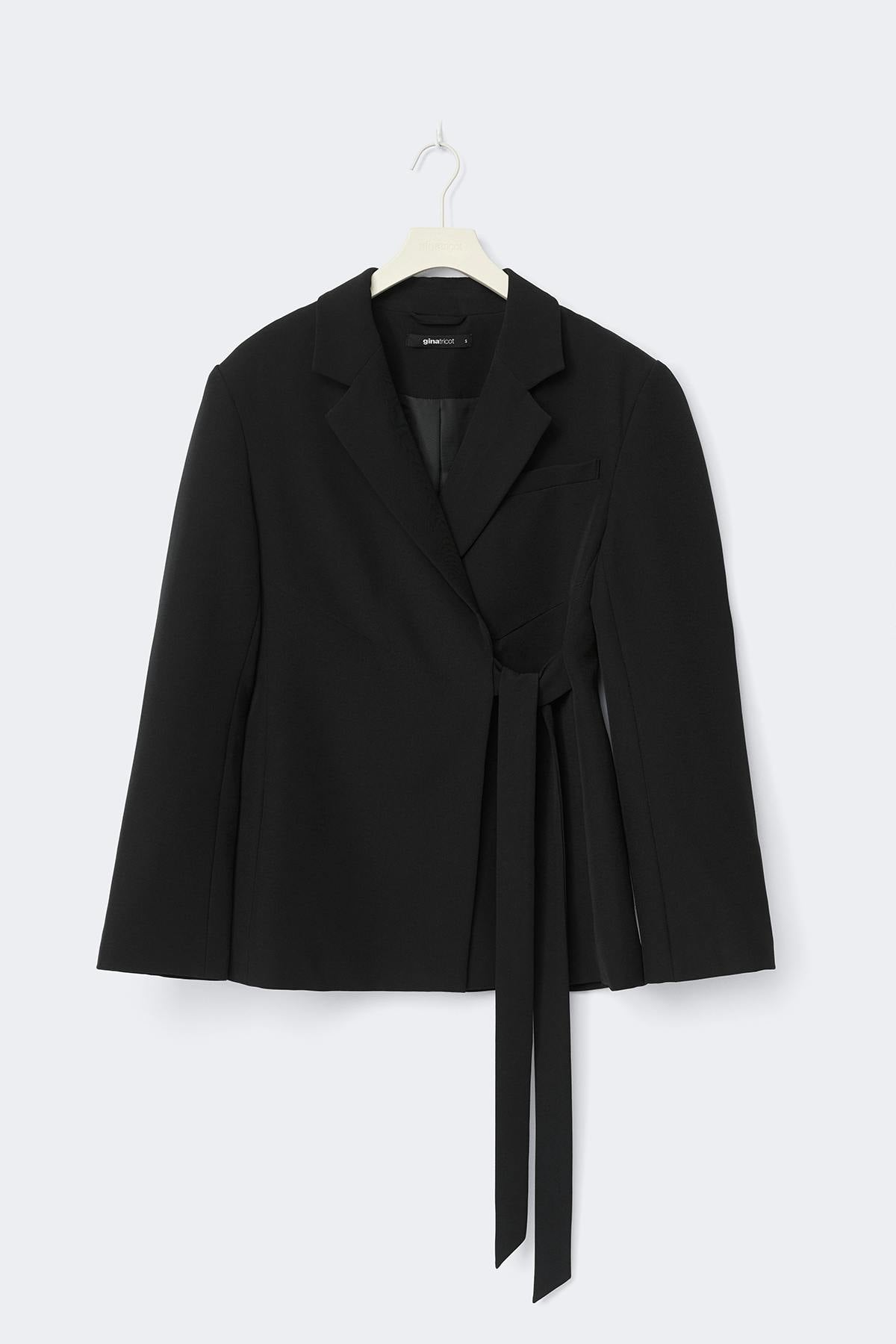 Tie blazer - Noir