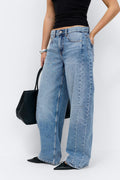 Balloon jeans - Bleu