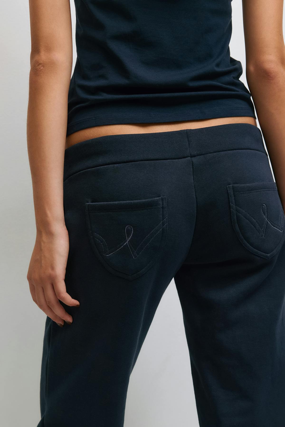 14+ x-tra low sweatpants - Bleu marine