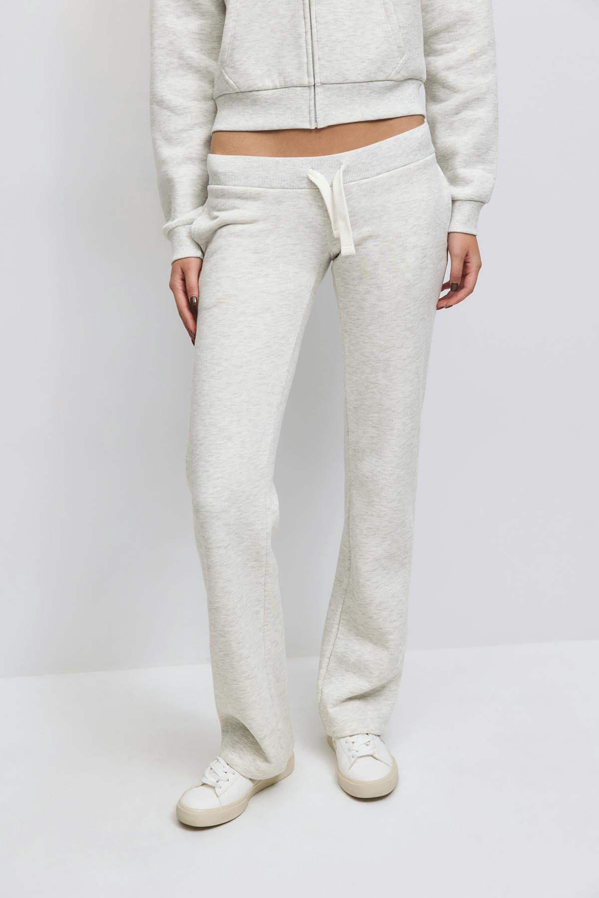 14+ x-tra low sweatpants - Lt grey melange