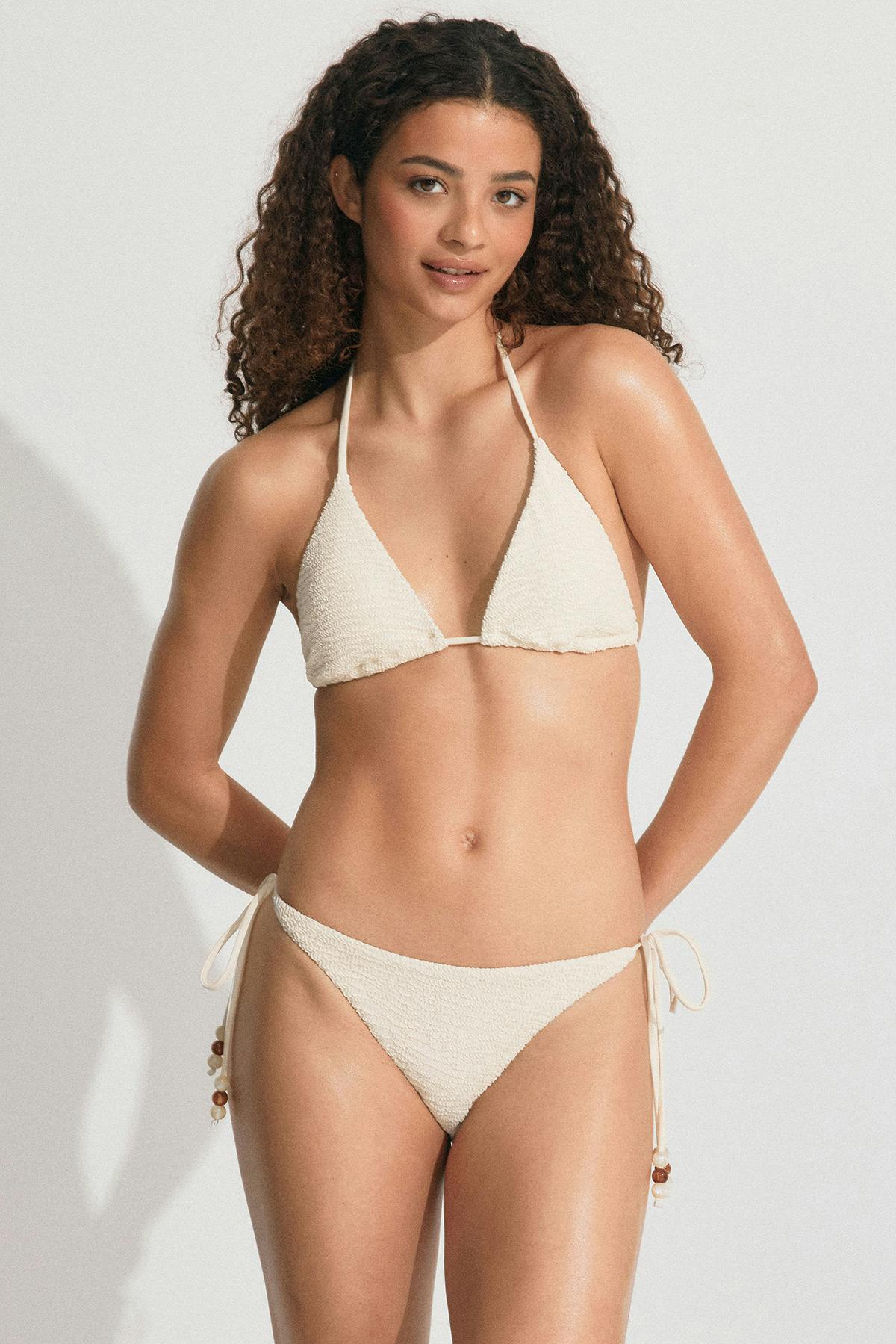 Bikini triangle top - Paisley/aop