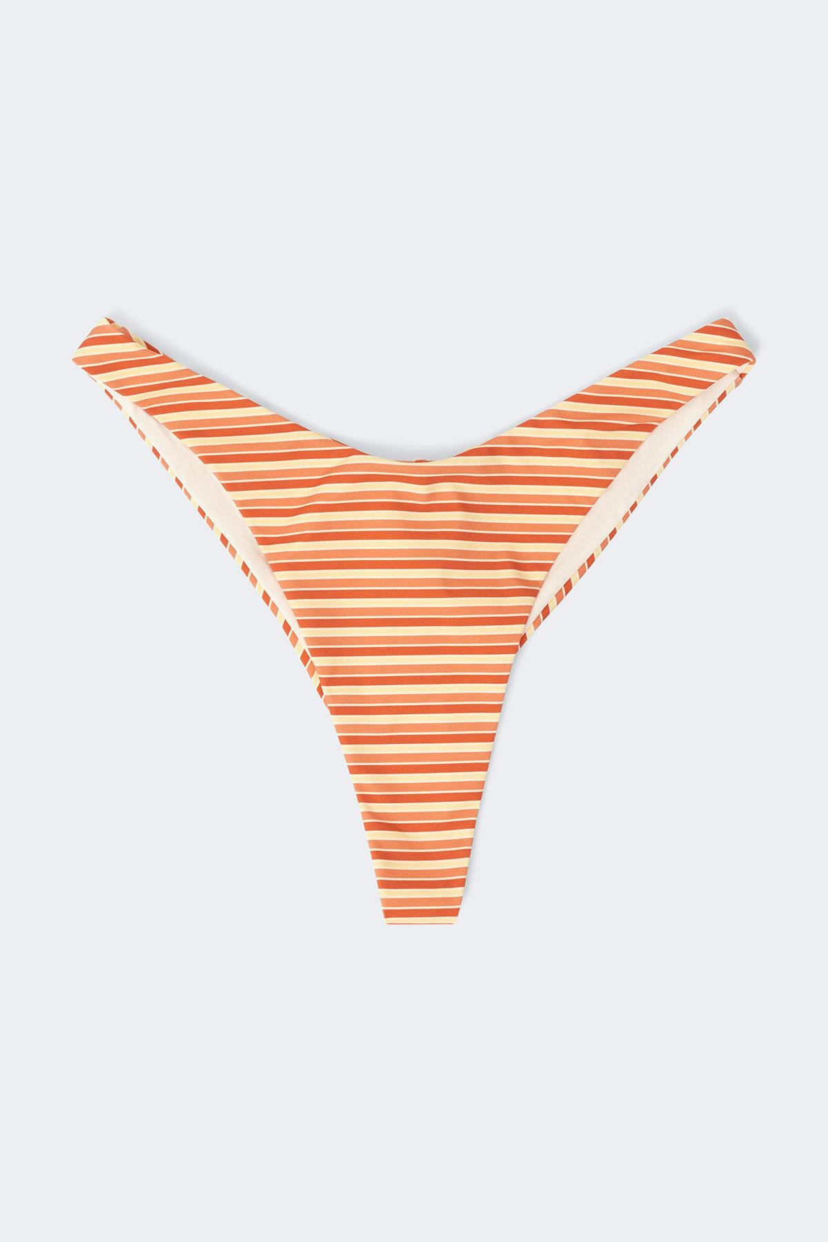 Bikini brazilian - Apricot stripe