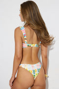 Bikini brazilian - Apricot stripe