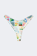 Bikini brazilian - Apricot stripe