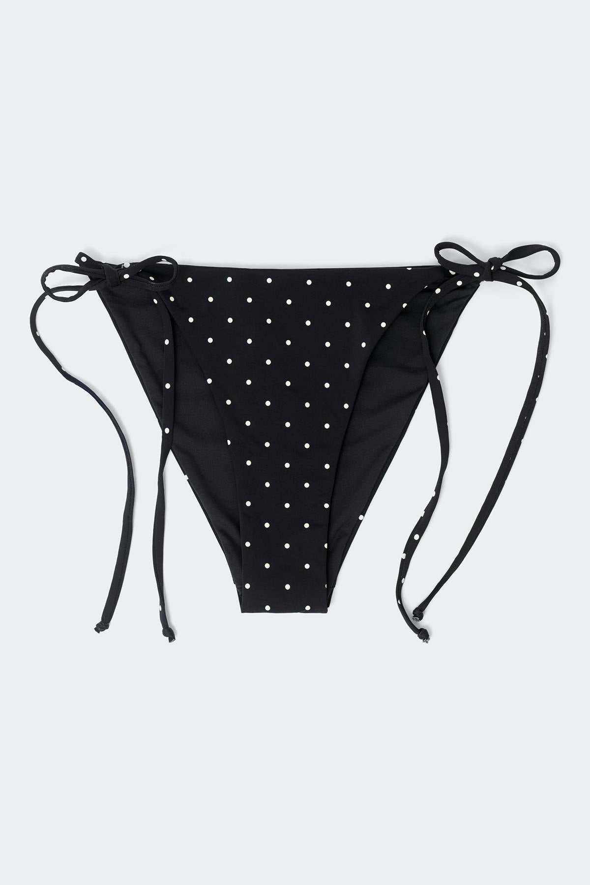 Bikini triangle brief - Blue stripe