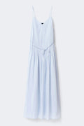 Pleated dress - Blanc cassé