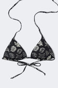 Bikini triangle top - Black dot