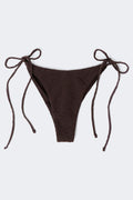 Tie bikini brazilian - Marron