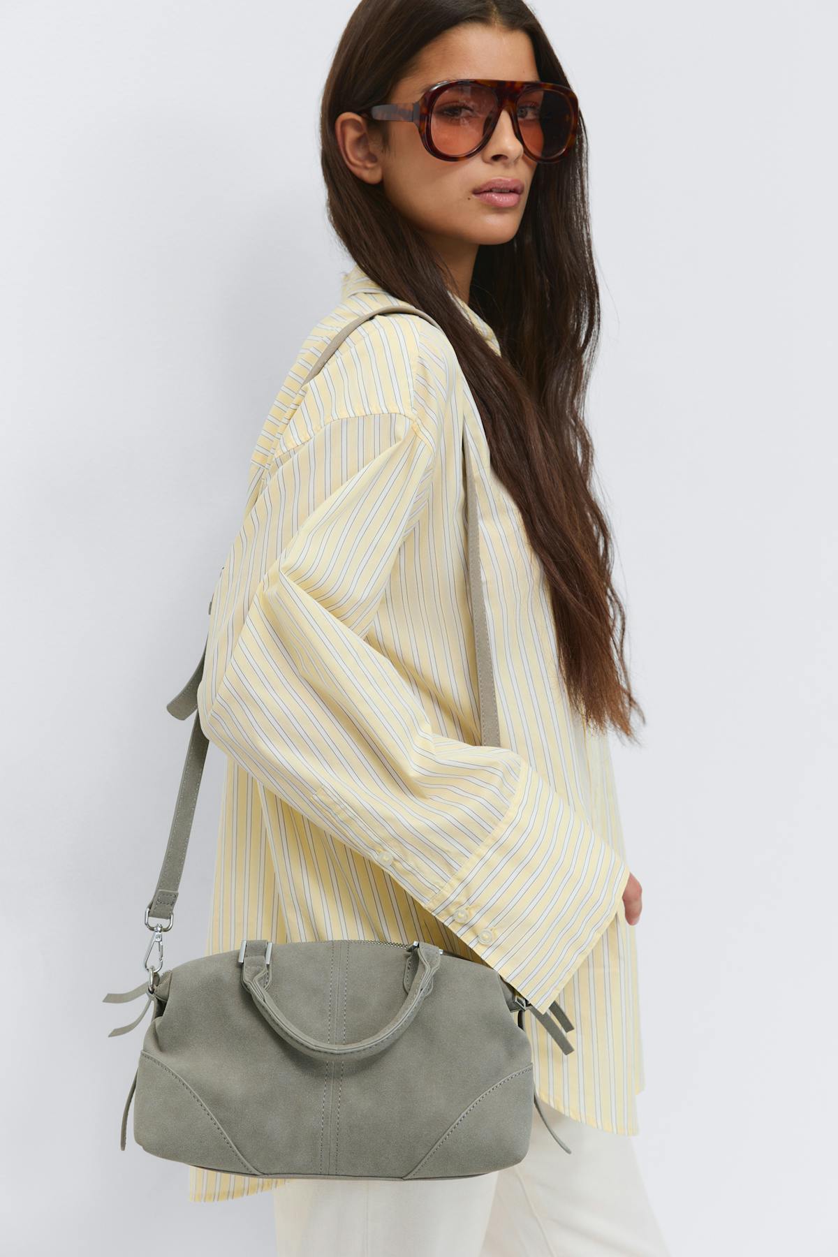 Top handle bag - Sable