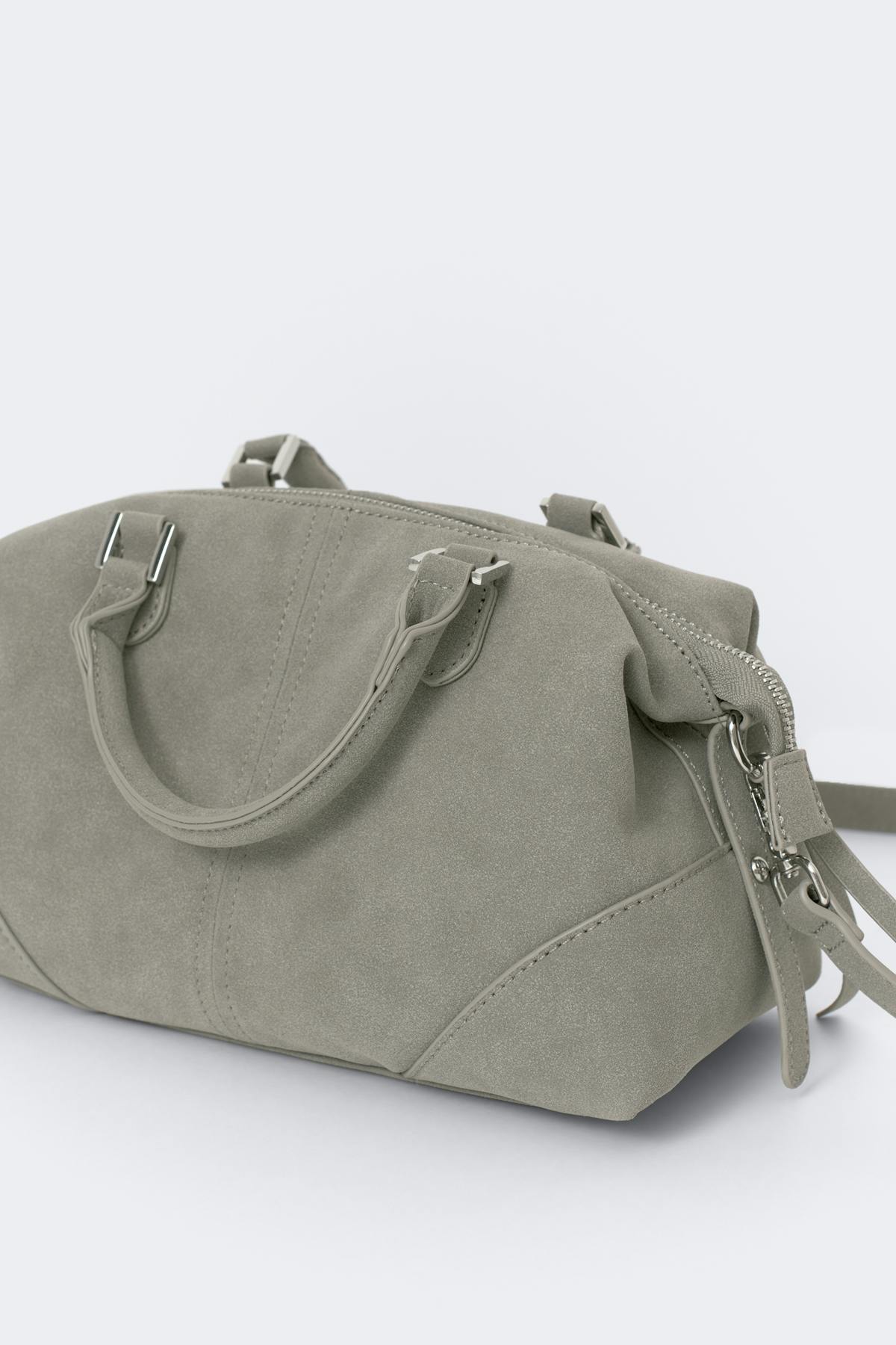 Top handle bag - Camel
