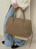 Large shopper - Marron clair