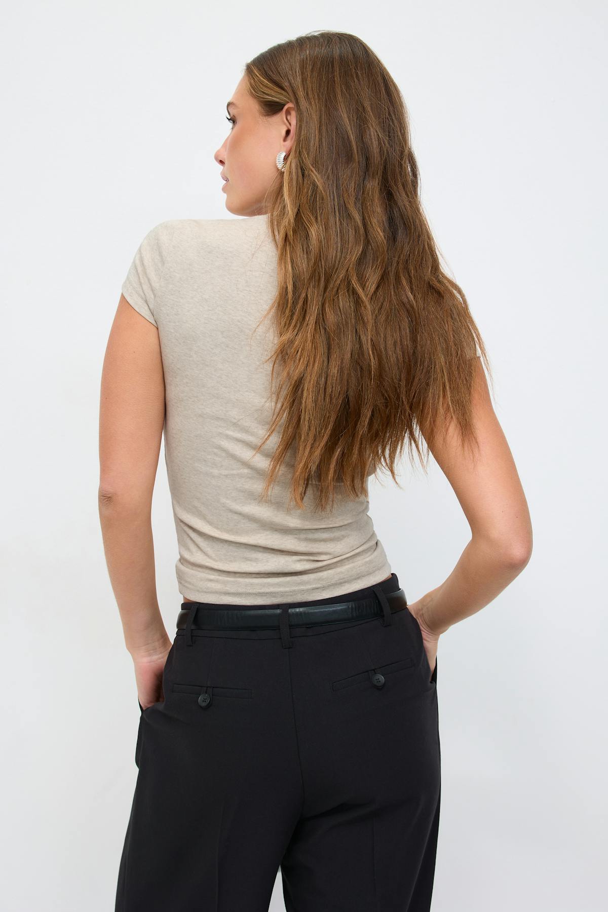 Perfect tight tee - Noir