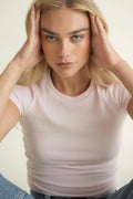 Perfect tight tee - Seal brown