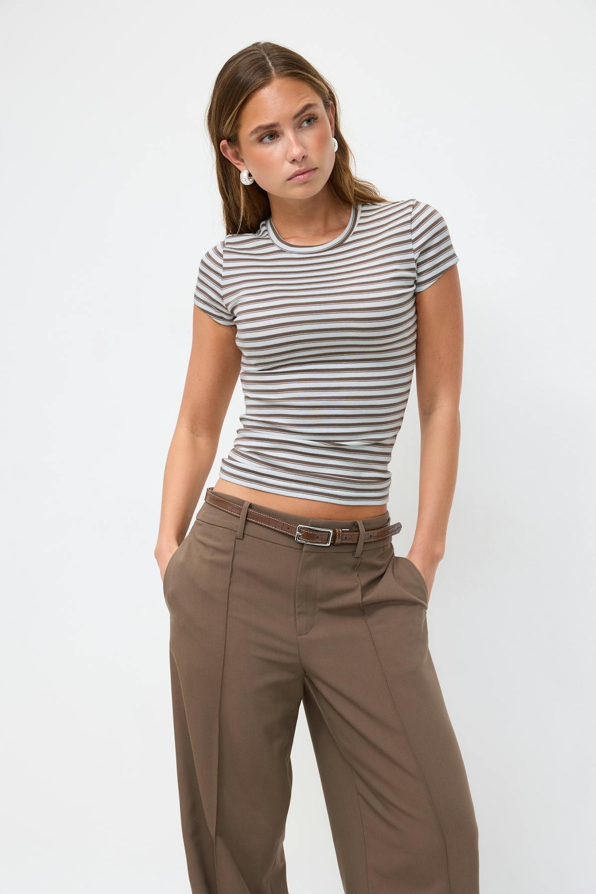 Perfect tight tee - Blanc