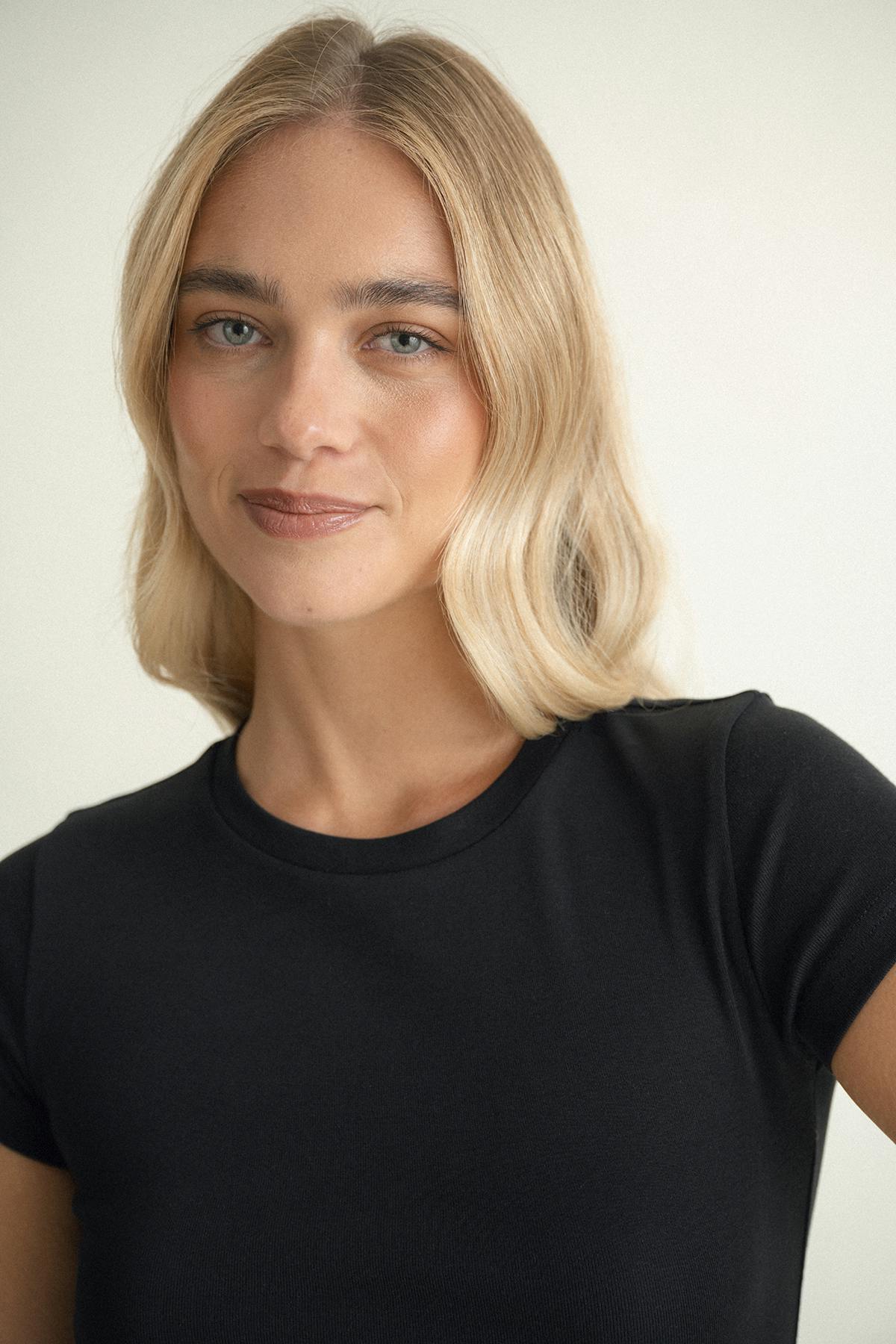 Perfect tight tee - Noir