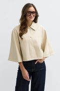 Pu cape jacket