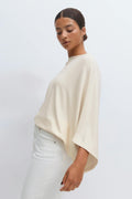 Poncho top - Noir