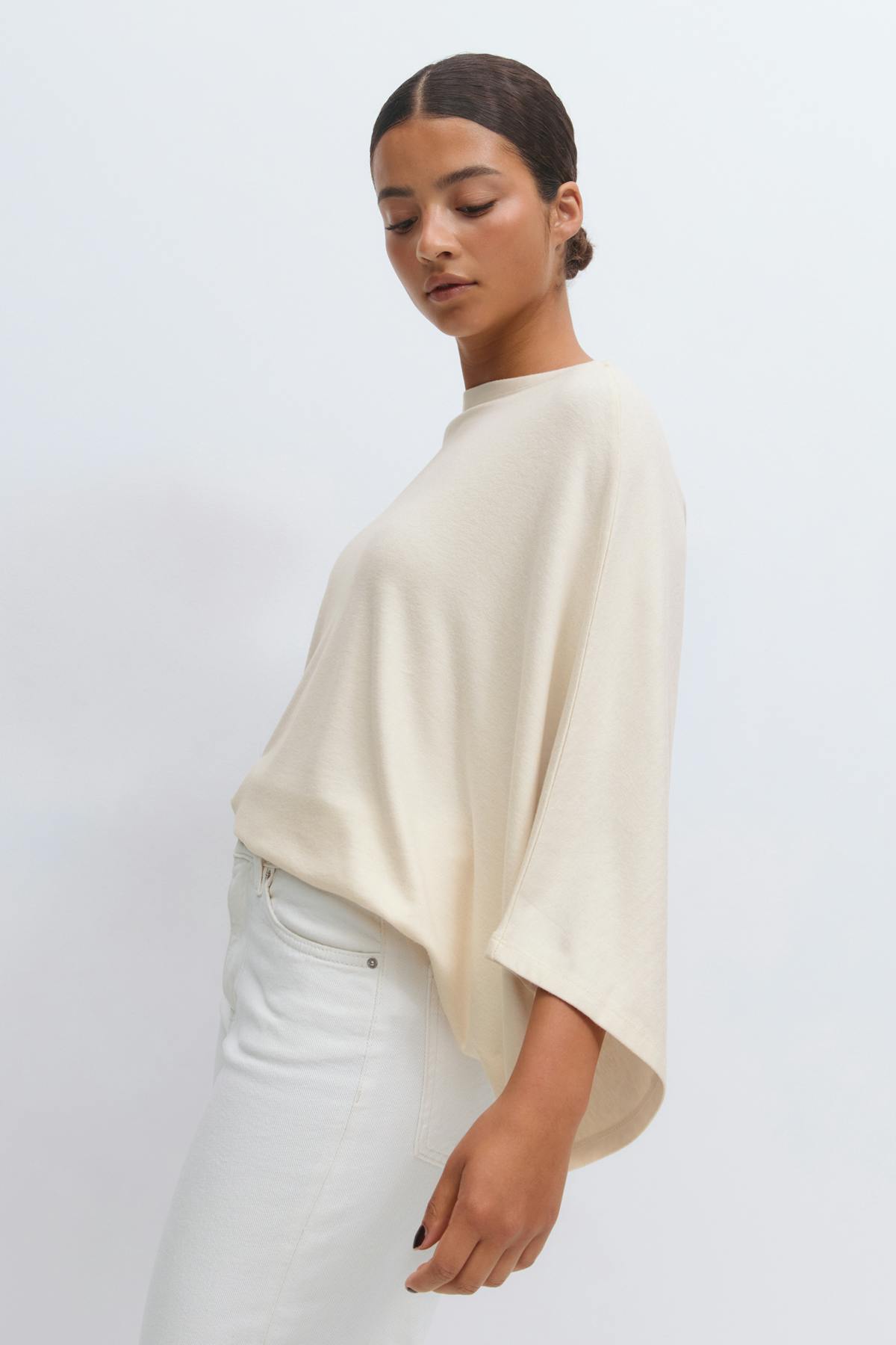 Poncho top - Noir