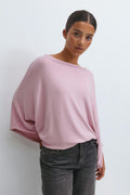 Poncho top - Beige melange