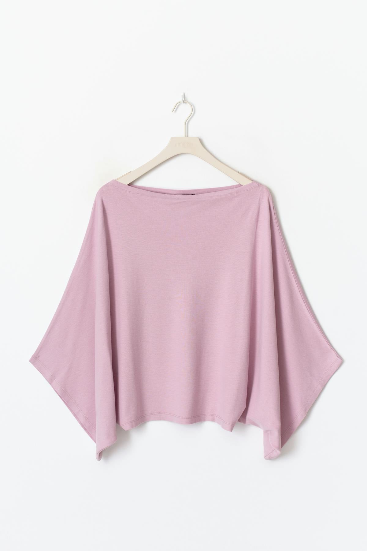 Poncho top - Dawn pink