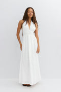Halterneck dress - Jaune