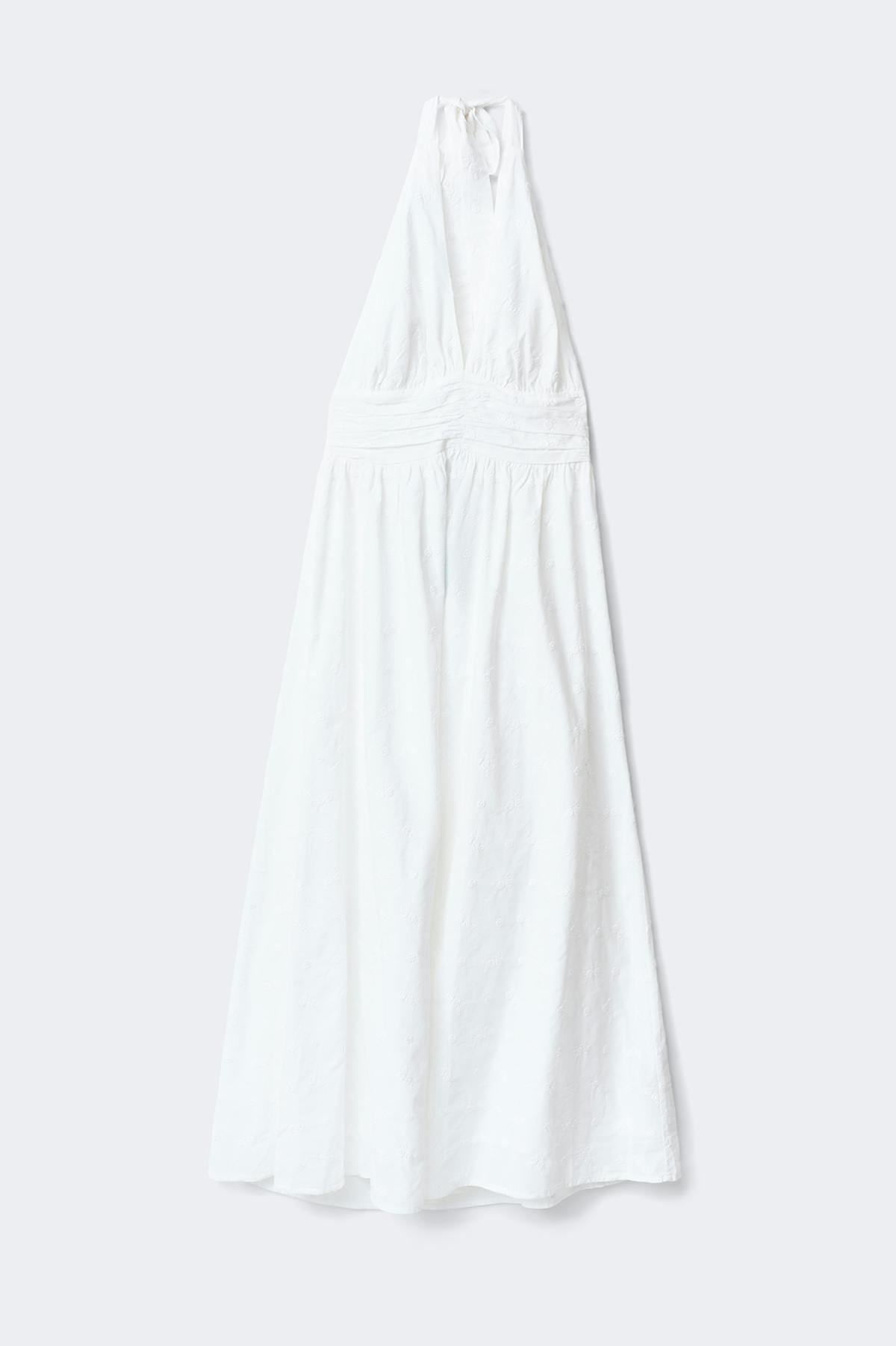 Halterneck dress - Jaune