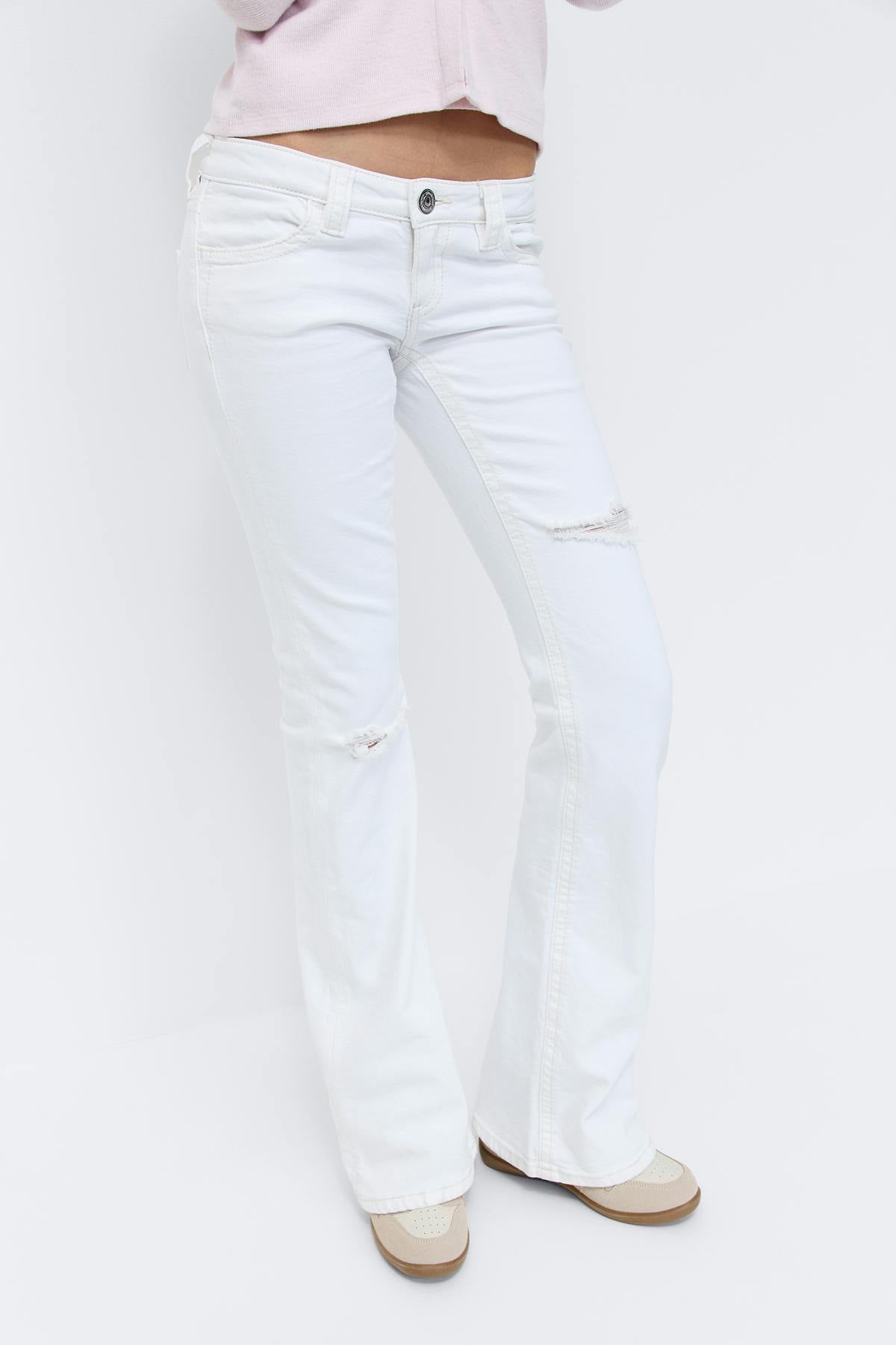 Y too messy flare jeans tall - Bleu foncé