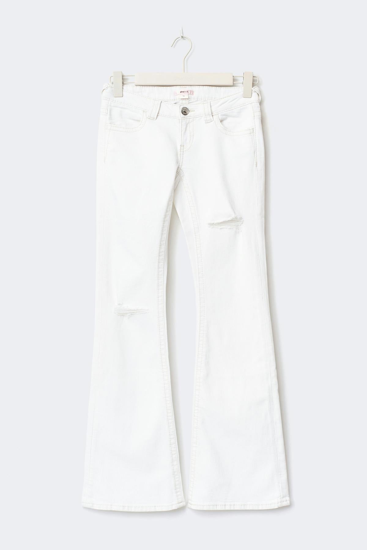 Y too messy flare jeans tall - Bleu foncé