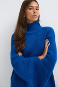 Knitted turtleneck sweater - Blanc cassé