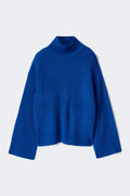 Knitted turtleneck sweater - Blanc cassé