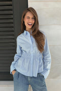Smock blouse - Blanc