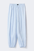 Cotton balloon trousers - Bleu clair