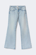 14+ hip hug loose jeans tall - Super lt blue