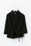 14+ belted cape - Bleu marine